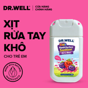 Nước Rửa Tay Khô Dạng Xịt 𝐃𝐑.𝐖𝐄𝐋𝐋