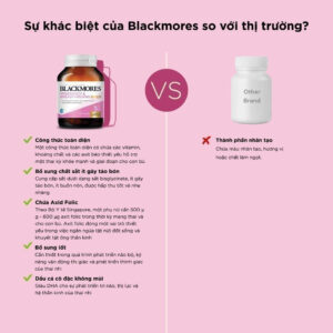Vitamin Tổng Hợp Cho Bà Bầu và Mẹ Cho Con Bú Blackmores
