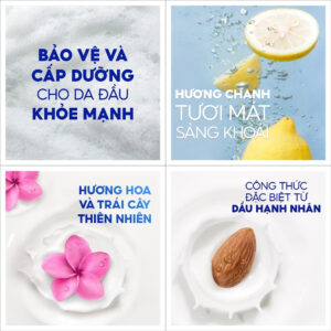 Dầu Gội Và Xả 2in1 Sạch Gàu HEAD & SHOULDERS
